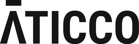 Aticco - Logo en negro